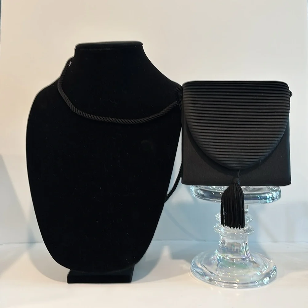 Black bag with cross body strap